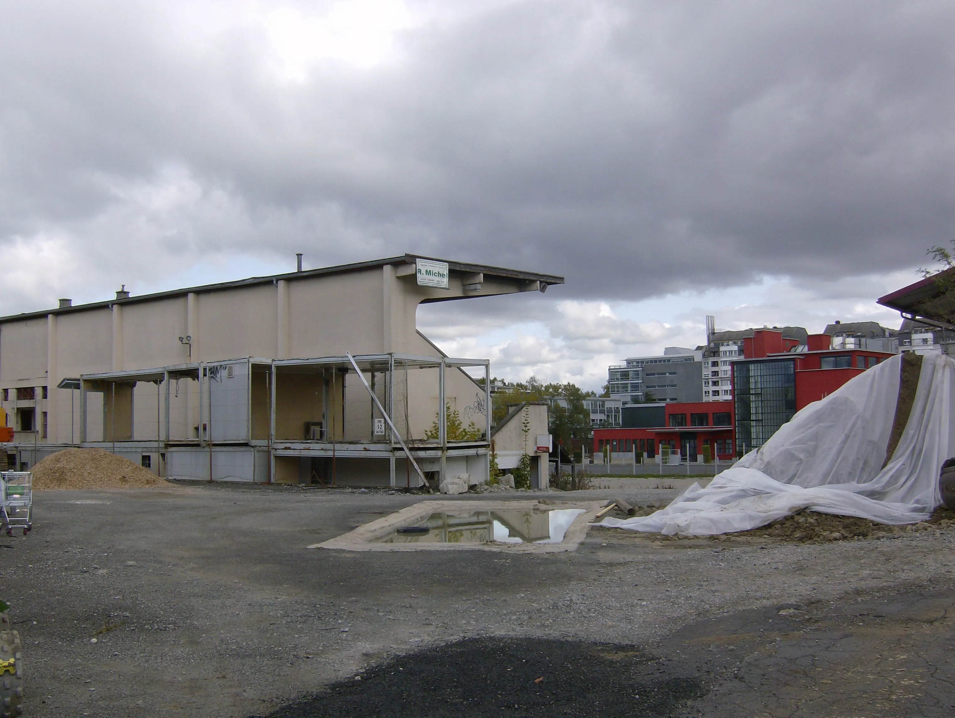 Vue du quartier des Charmilles – Zone d'intervention plombier